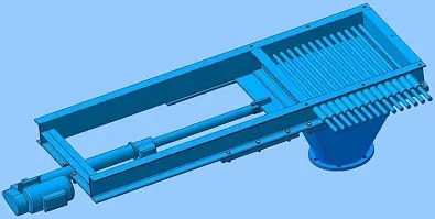 Затвор шиберный 3Ш-900х900-МЭП 